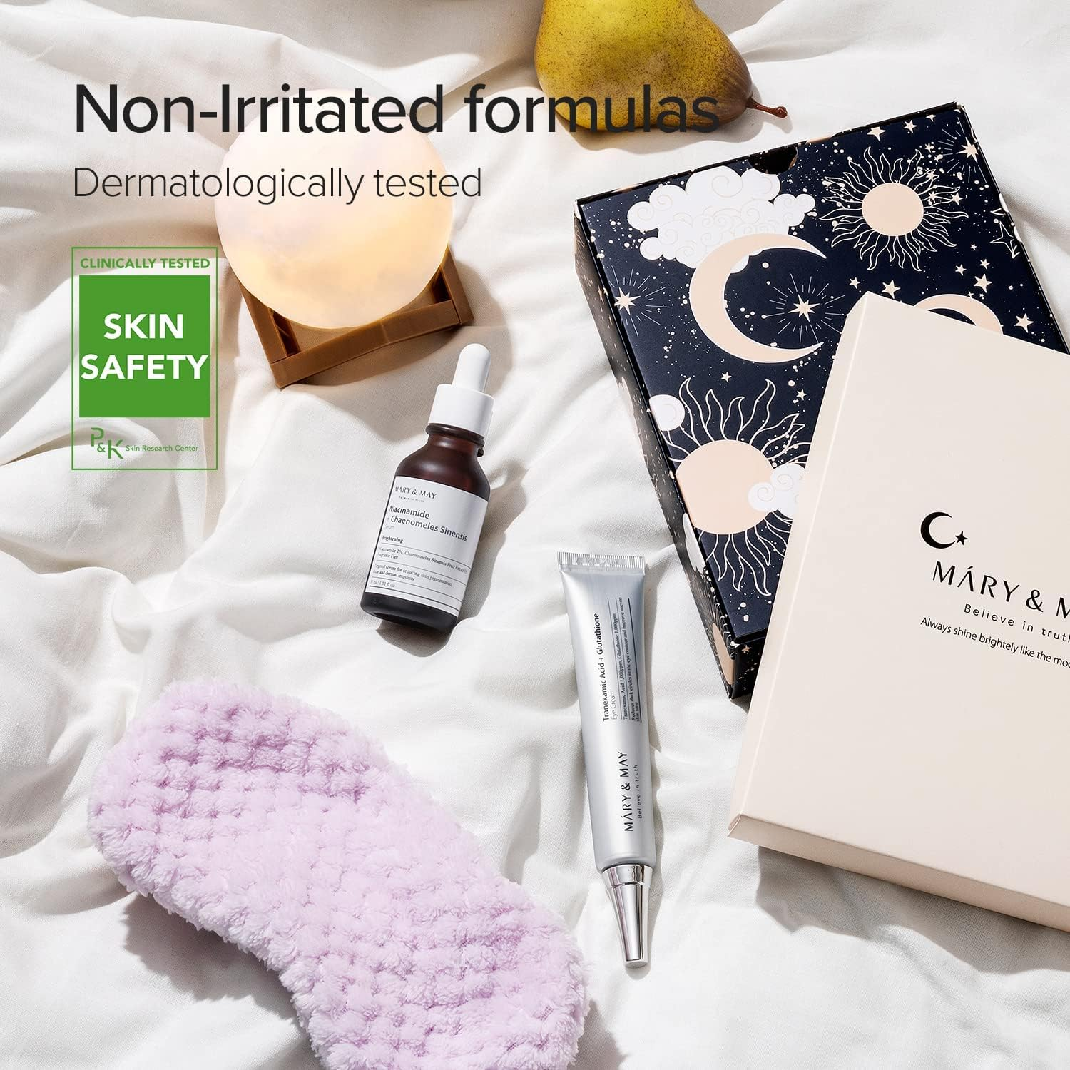 Mary & May Eye Cream Mini, 10Ml, Tranexamic Acid + Glutathione, Dark Circles & Fine Lines Treatment