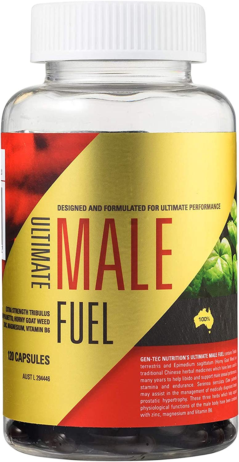 Gen-Tec Nutrition Ultimate Male Fuel Capsules, 120 Count