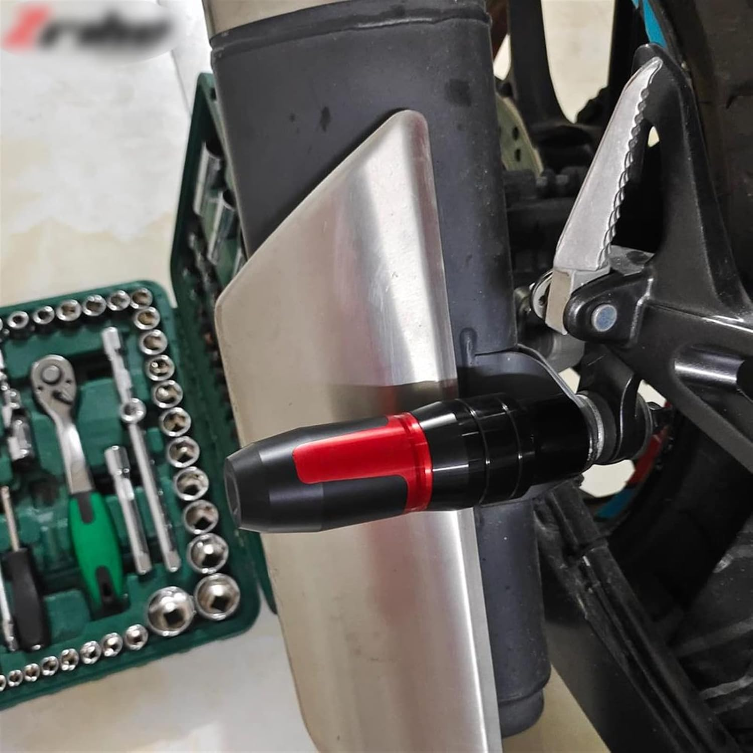 Motorbike Frame Sliders Falling Protection for YAMAHA TMAX 560 530 500 TMAX500 TMAX560 TMAX530 Motorcycle Accessories CNC Frame Sliders Crash Protector (Color : Red, Size : TMAX530 1 Piece) image number 3