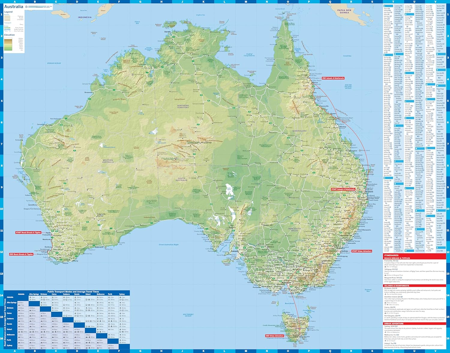 Lonely Planet Australia Planning Map image number 2