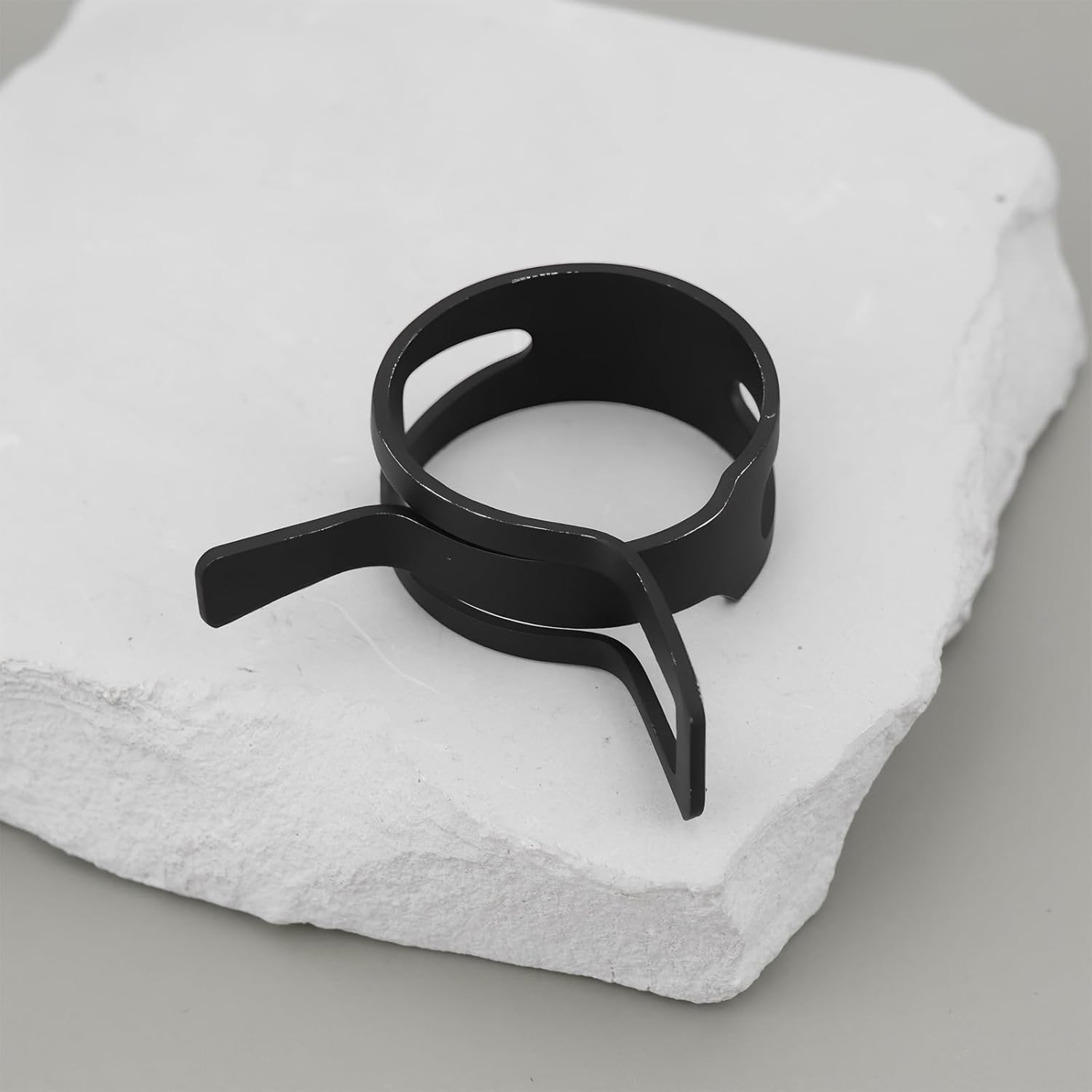 Emagtech 10Pcs 25Mm Hose Clamp Spring Strap for Hose 25X12X1.2Mm Black image number 4