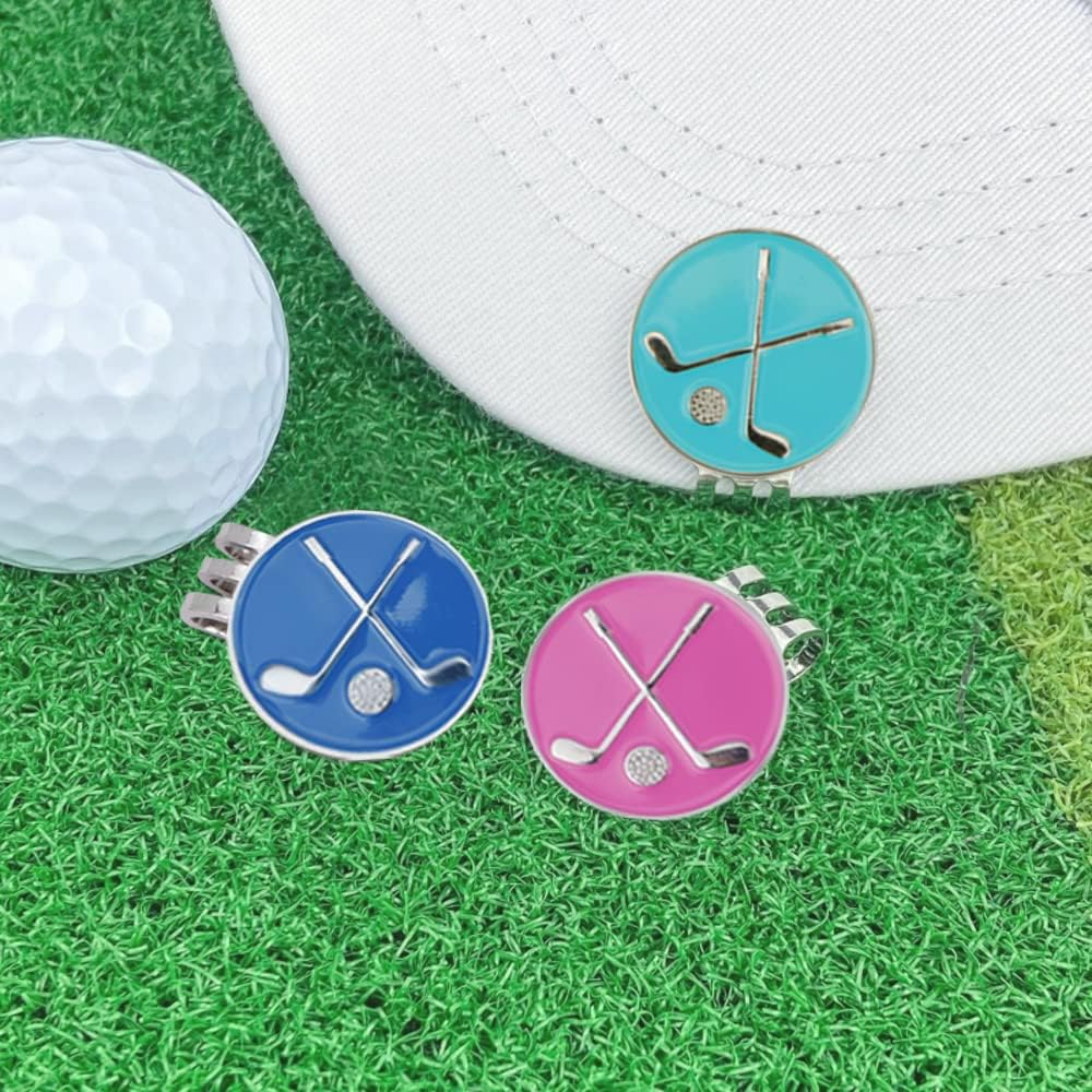 RETON Golf Ball Markers with Metal Magnetic Hat Clips, 2Pcs Funny Golf Ball Marker Hat Clip, Golf Putting Alignment Tool, Golf Accessories for Men, Golf Lovers, Gifts image number 4