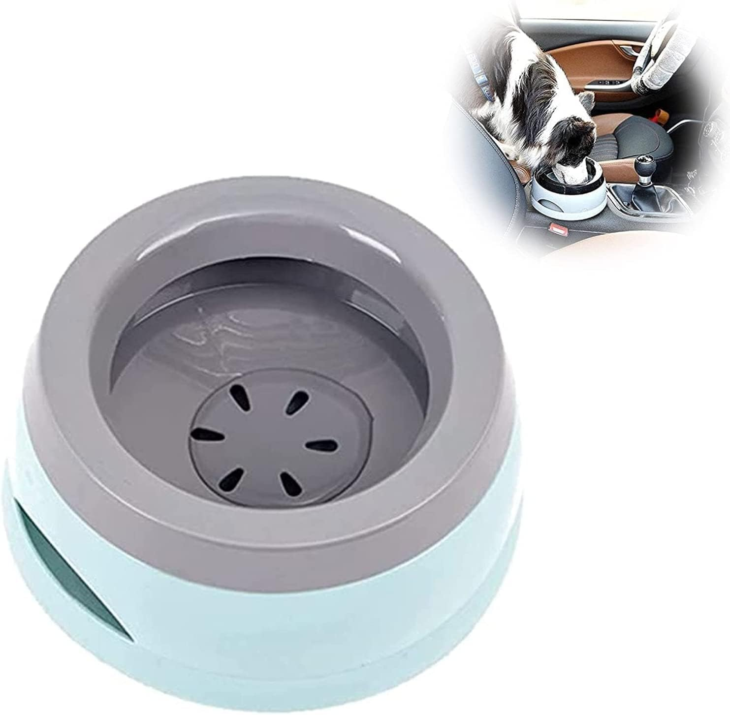 Water Bowl for Dogs Dog Bowls Non-Slip Drinking Bowl Cat Bowl Portable Water Bowl Car Travel Drinking Bowl Portable Non-Slip Drinking Bowl Leak-Proof Cat Bowl Drinking Bowl for on the Go image number 5