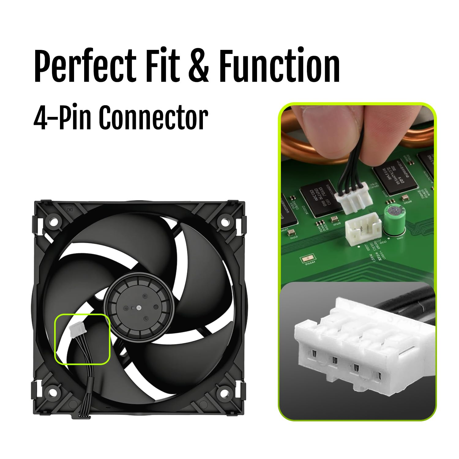 Gam3Gear Replacement Internal Cooling Fan for Xbox ONE image number 6