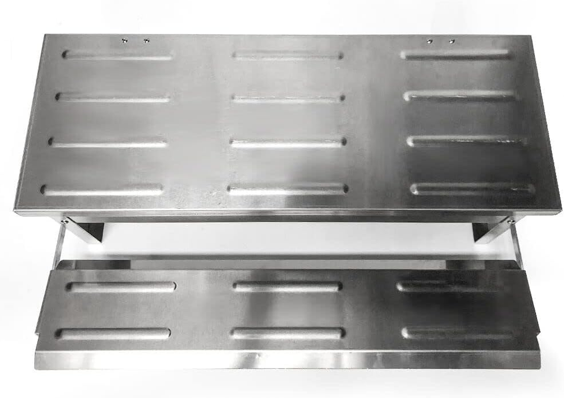 Leona Co 8.2L Galvanized Automatic Chicken Food Feeder Auto Treadle Self Opening Feed image number 4