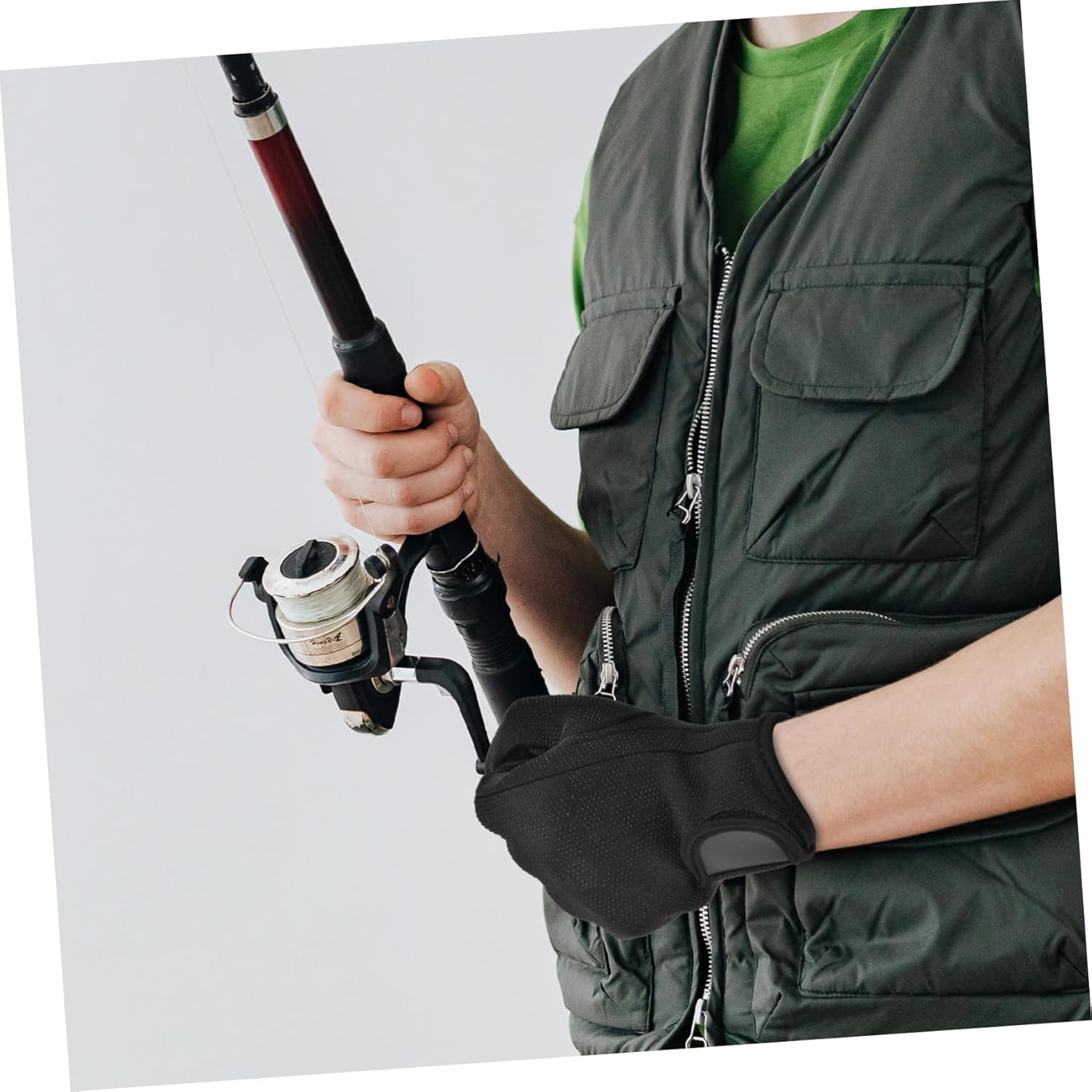 1 Pair Outdoor Swimming Gloves Wetsuit Dive Gloves Exercise Gloves Wear-Resistant Diving Gloves Portable Fishing Gloves Adult Diving Gloves Gym Gloves Adult Fitness Gloves Sponge image number 1