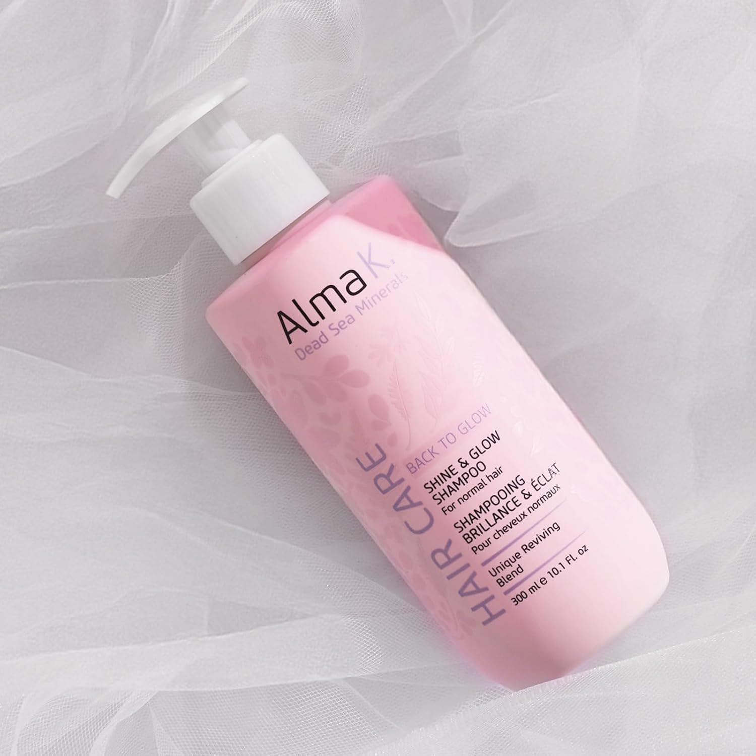 Alma K Shine and Glow Shampoo - Moisturizing Shampoo for Women - Hair Growth Shampoo - Hydrating Shampoo with Argan Oil, Cocoa Butter -300 Ml