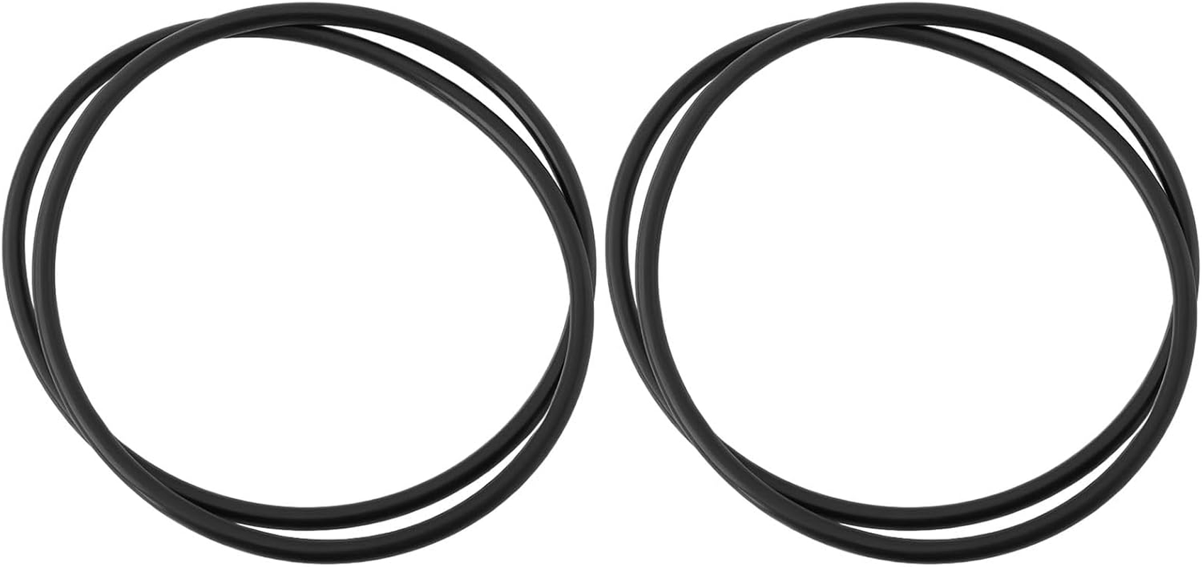 Emagtech 2PCS Canister Filter Replacement Seal O-Ring Compatible with Sunsun HW304A HW304B Canister Filter Aquarium Filter Seal O-Ring for Filter System