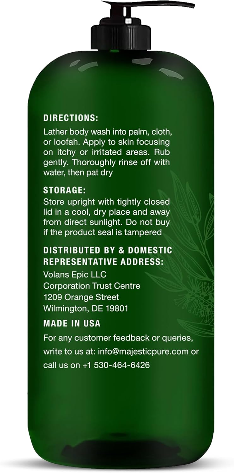 Majestic Pure Antifungal Soap with Tea Tree Oil, Natural Foot & Body Wash, 270Ml - Helps with Nail Fungus, Athletes Foot, Ringworms, Jock Itch & Body Odour image number 5