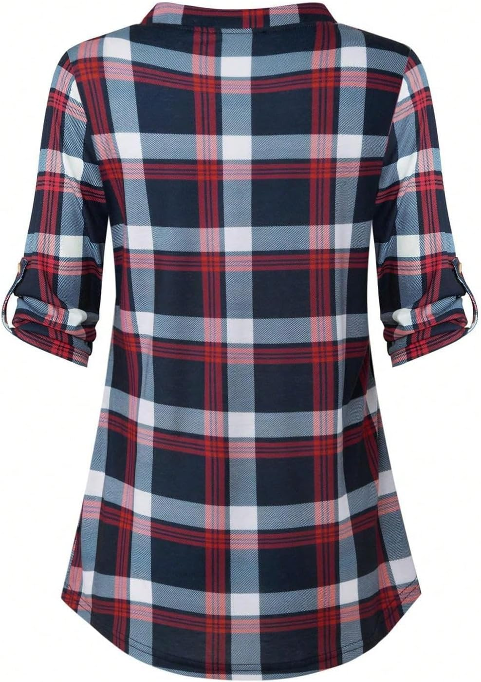 Nursing Tops for Breastfeeding Maternity 3/4 Rolled Sleeve Breastfeeding Shirts for Women