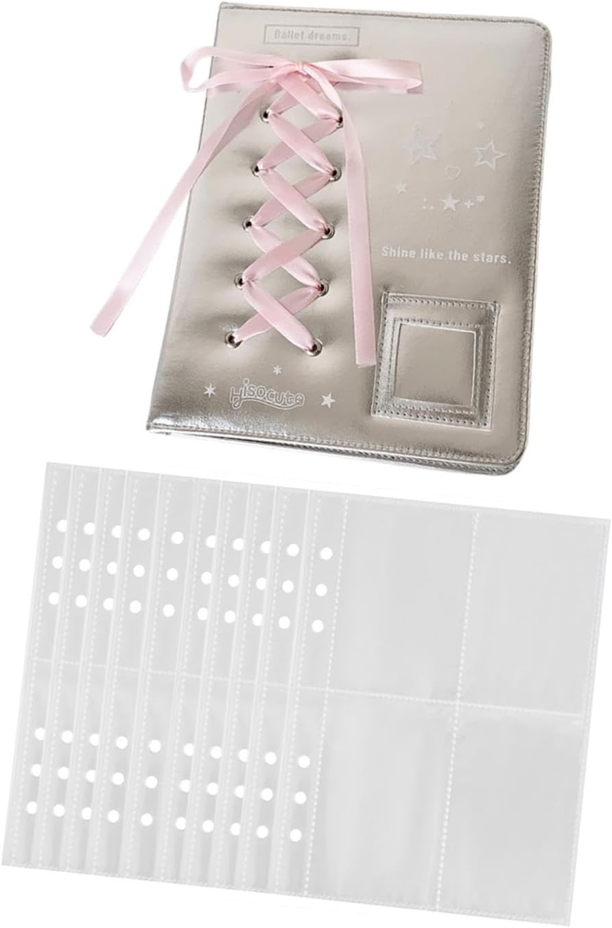 Photo Album Card Album 10 Page Premium Card Holder Folders Picture Albums for Valentines Vacation Pictures Family Travel image number 3