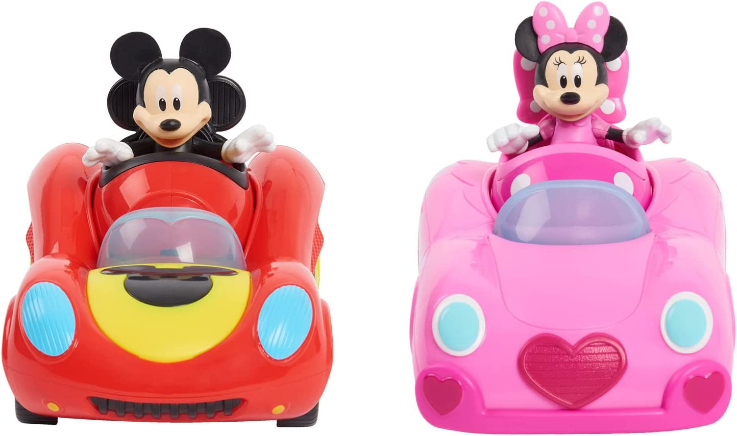 Disney Junior Mickey Mouse Funhouse Transforming Vehicle, Mickey Mouse, Red Toy Car, Preschool, by Just Play image number 6