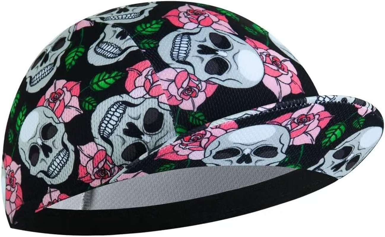 Corsehild Cycling Cap for Man and Woman-Cycling Hat under Helmet-Polyester Breathable Sweat Absorbent