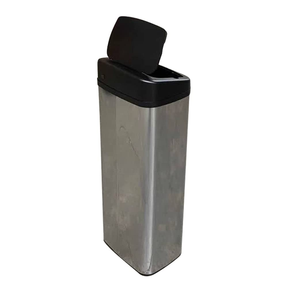 Sensor Bin 50L Silver Stainless Steel Rubbish Bin Motion Automatic image number 5