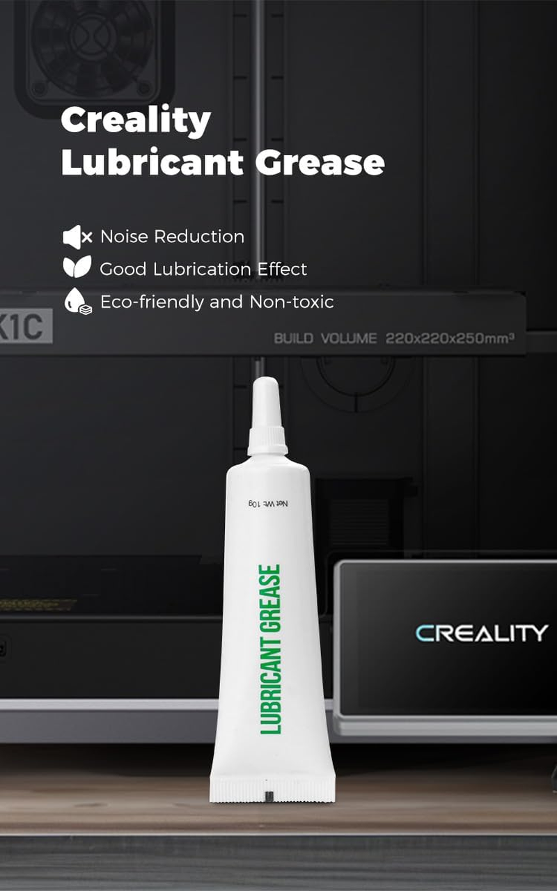 Creality 3D Printing Accessories Pack - All-In-One Maintenance Kit with Glue Stick (Build Plate Adhesion), Thermal Grease (High Conductivity), Lubricant (Noise Reduction) - 3D Print Tools/Accessories image number 4