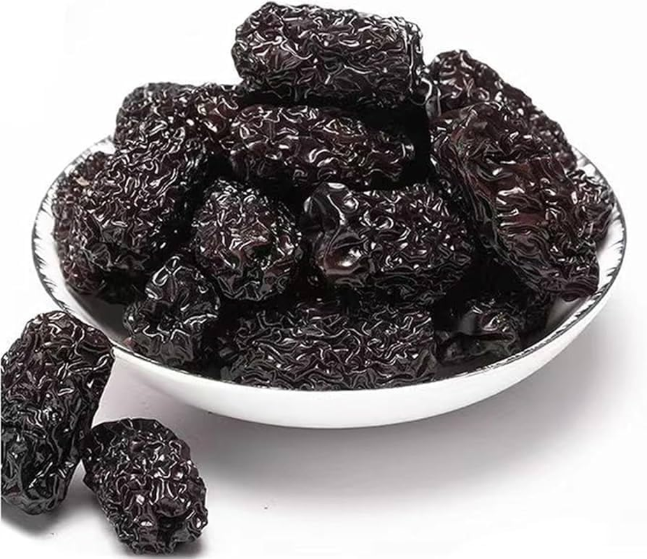 Heng Fai Dried Black Dates Ziziphus Jujuba | Organic Dried Fruit Packed with Natural Sweetness and Nutrients | Perfect for Herbal Teas, Soups, and Healthy Snacking | Traditional Chinese Red Date Alternative | 300G image number 2