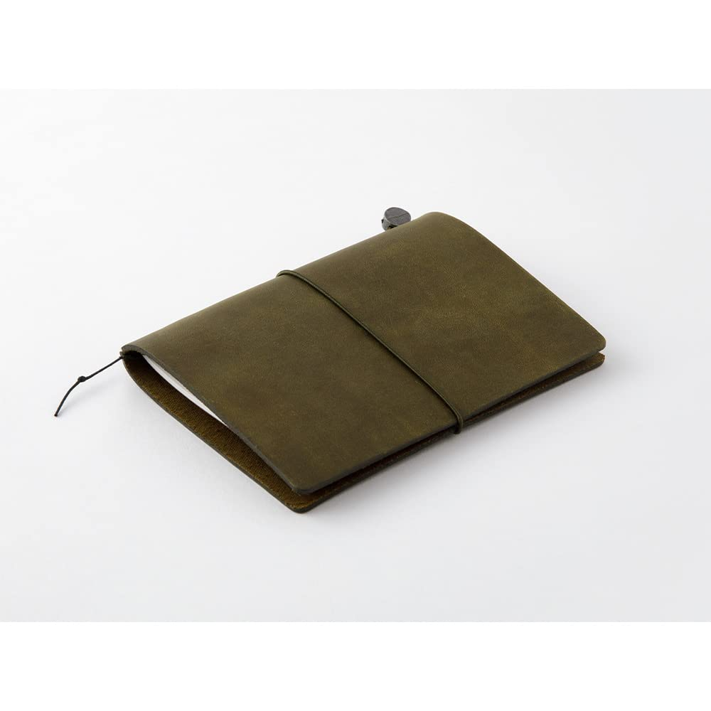DESIGNPHIL 15343006 Traveler'S Notebook, Passport Size, Olive image number 1