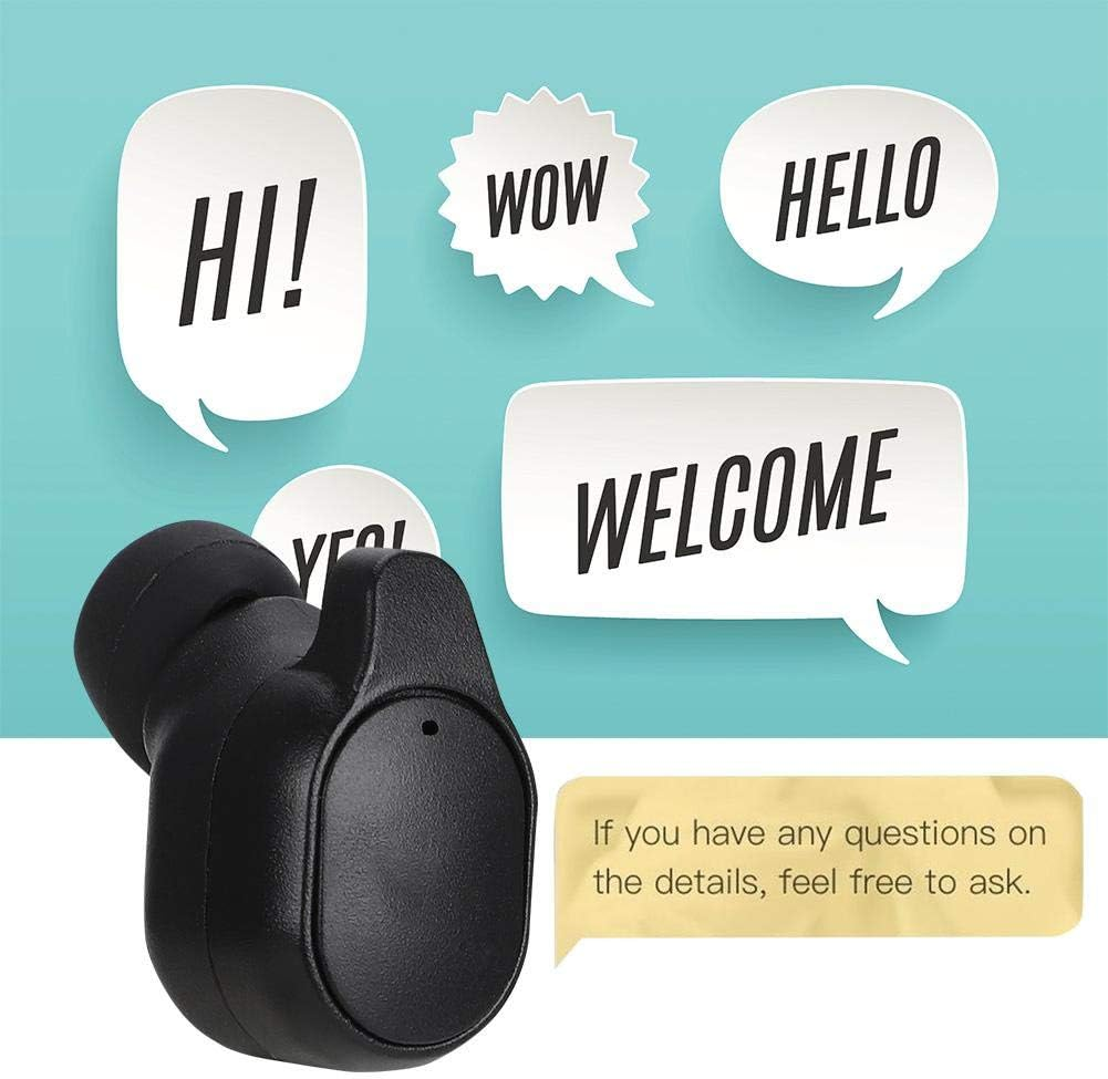 VBESTLIFE Wireless Bluetooth 33 Voice Translator Earbuds, Smart Instant Translation Single Ear Headset with Charging Case image number 5