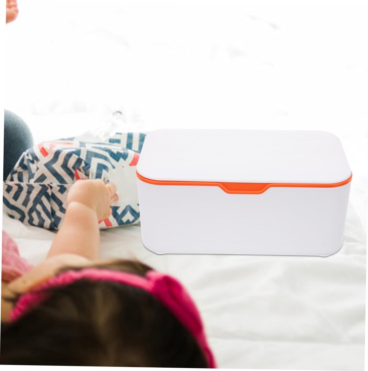 2Pcs Wet Wipes Dispenser Box Tissue Box Holder Desktop Holders Napkin Tissue Containers Retro Container image number 1