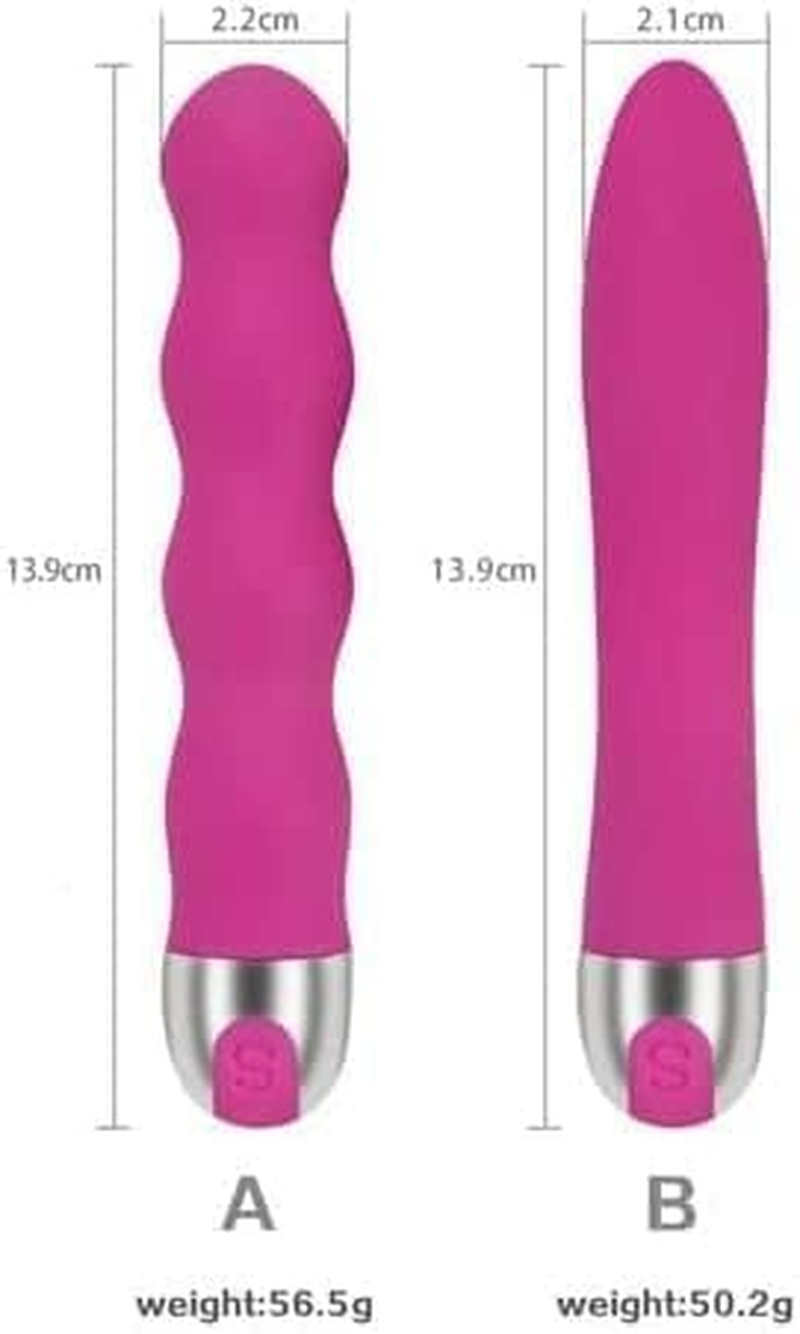 Handheld Portable Quiet 10 Speeds Personal Bullet Massage Rod Powerful Mini Stick Portable Silicone Massage Ball for Women Pleasure, Electric Strong Shock Bullet Setting for Relax, C image number 1