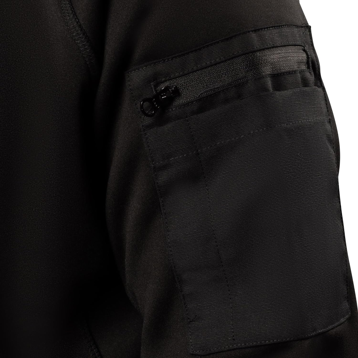 Bad Workwear Men'S Waterproof Rain-Defend Hi-Vis Fleece Hoodie image number 4