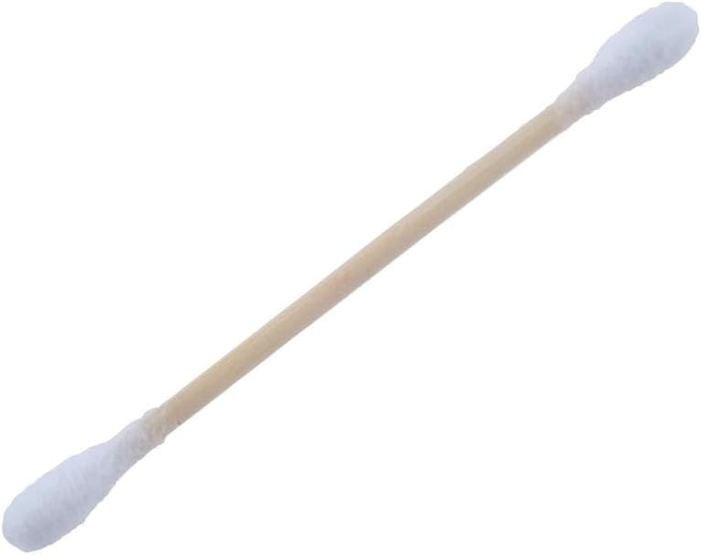 Leona Co 100/200/300 Pack Bamboo Cotton Tips, Double Ended Pure Cotton Swabs, 70Mm Eco-Conscious Bpa-Free Stems | Hygienic Storage Cases, Travel-Friendly (100) image number 4
