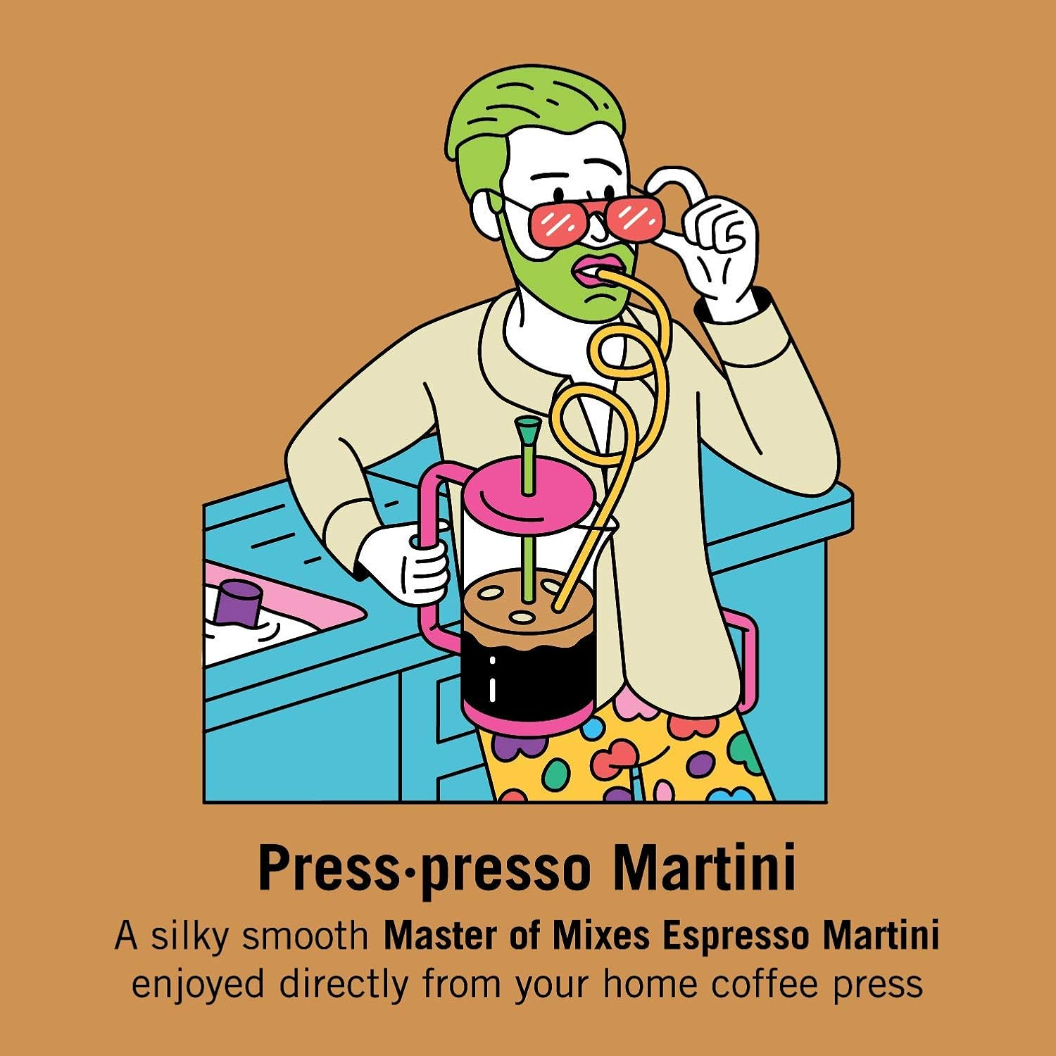 Master of Mixes Espresso Mixer Martini, 1 L (Pack of 1) image number 4