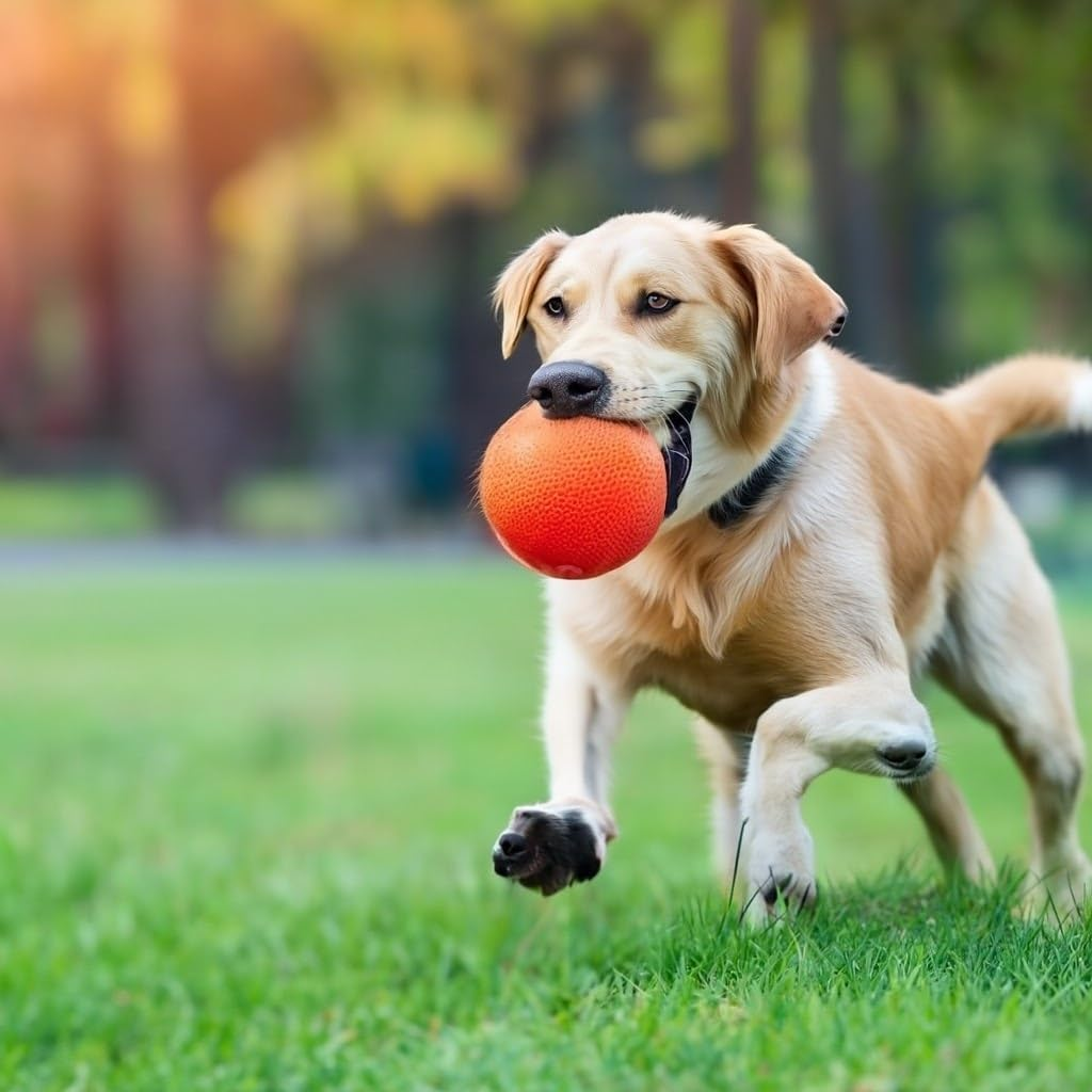 Auto Fetch Toy for Dogs | Rechargeable Battery - Upto 30Ft Launch Distance & Motion Senser | Green Color Interactive Ball Fetch Throw Machine with 6 Tennis Balls