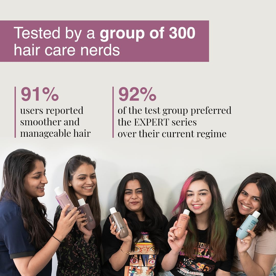 Bare Anatomy Ultra Smoothing Hair Shampoo | Restores Smoothing & Texture by 27% | Dry & Frizzy Hair | Paraben & Sulfate Free | for Women & Men | 250Ml image number 4