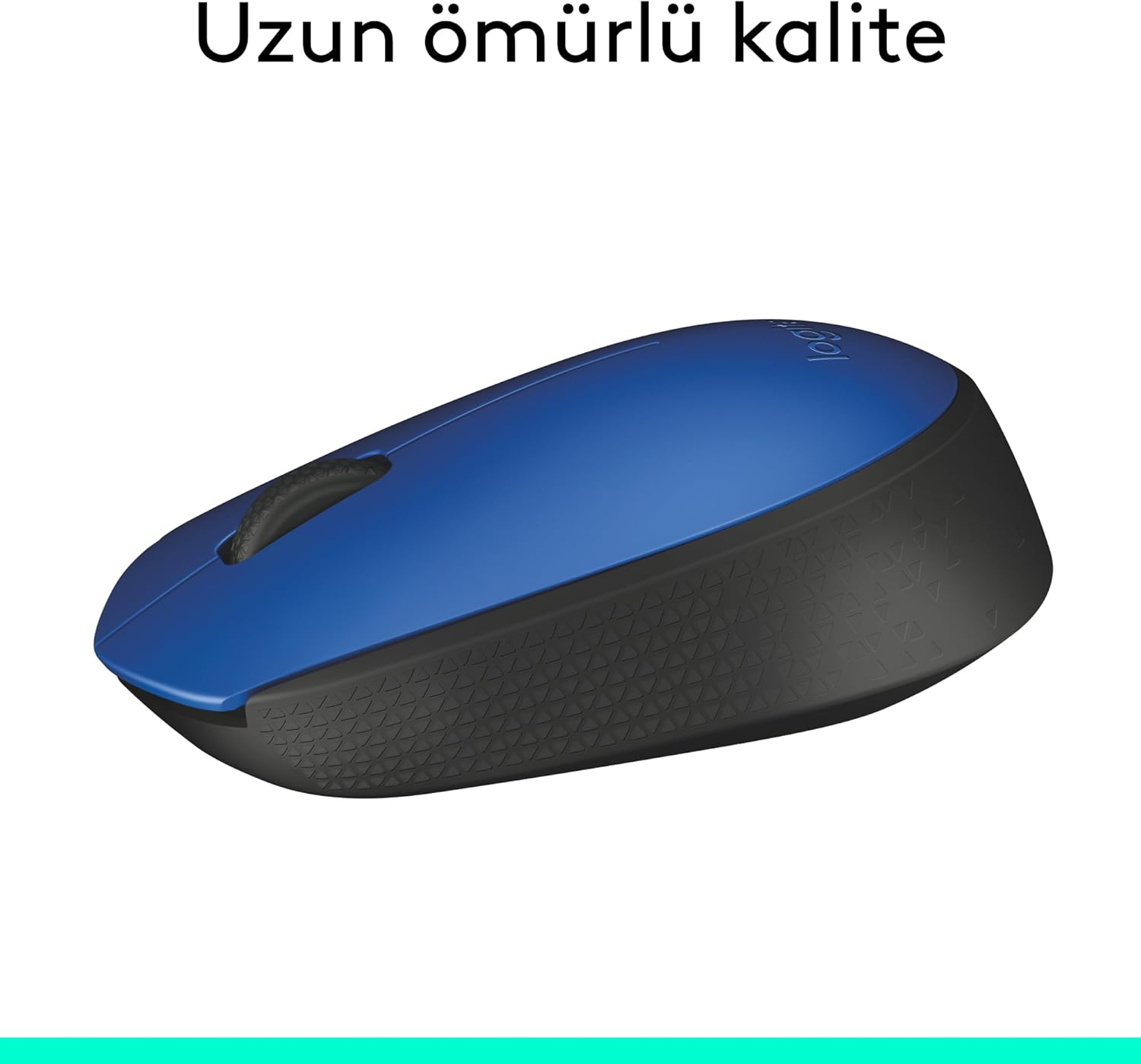 Logitech M170 Wireless Mouse for PC, Mac, Laptop, 2.4 Ghz with USB Mini Receiver, Optical Tracking, 12-Months Battery Life, Ambidextrous, Blue image number 6