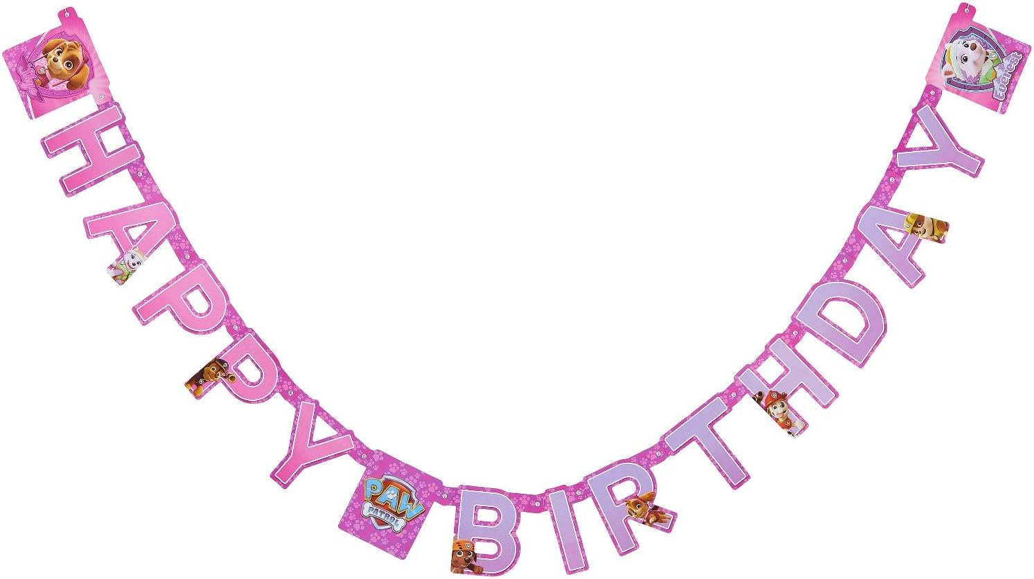 American Greetings Paw Patrol Party Supplies, Pink Plastic Cups (12-Count) image number 1