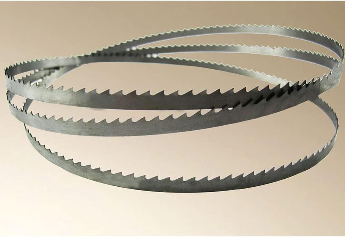 Acbbmns 3Pcs 1400Mm Bandsaw Blades Compatible for OZITO Bandsaw BSW-2580 BSW-2581 14TPI, Wood Cut (1400Mm X 6.35Mm X 14TPI) image number 3