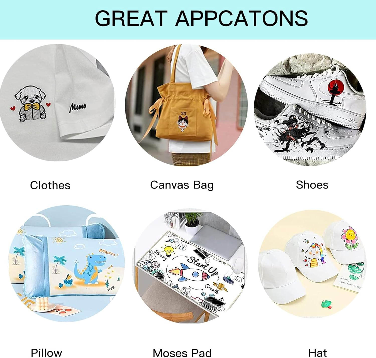 Gingersun Mini Heat Press Machine Portable, Small Iron Press Heating Transfer for T Shirts Shoes, Hats,Crafts,Htv Vinyl Projects image number 6