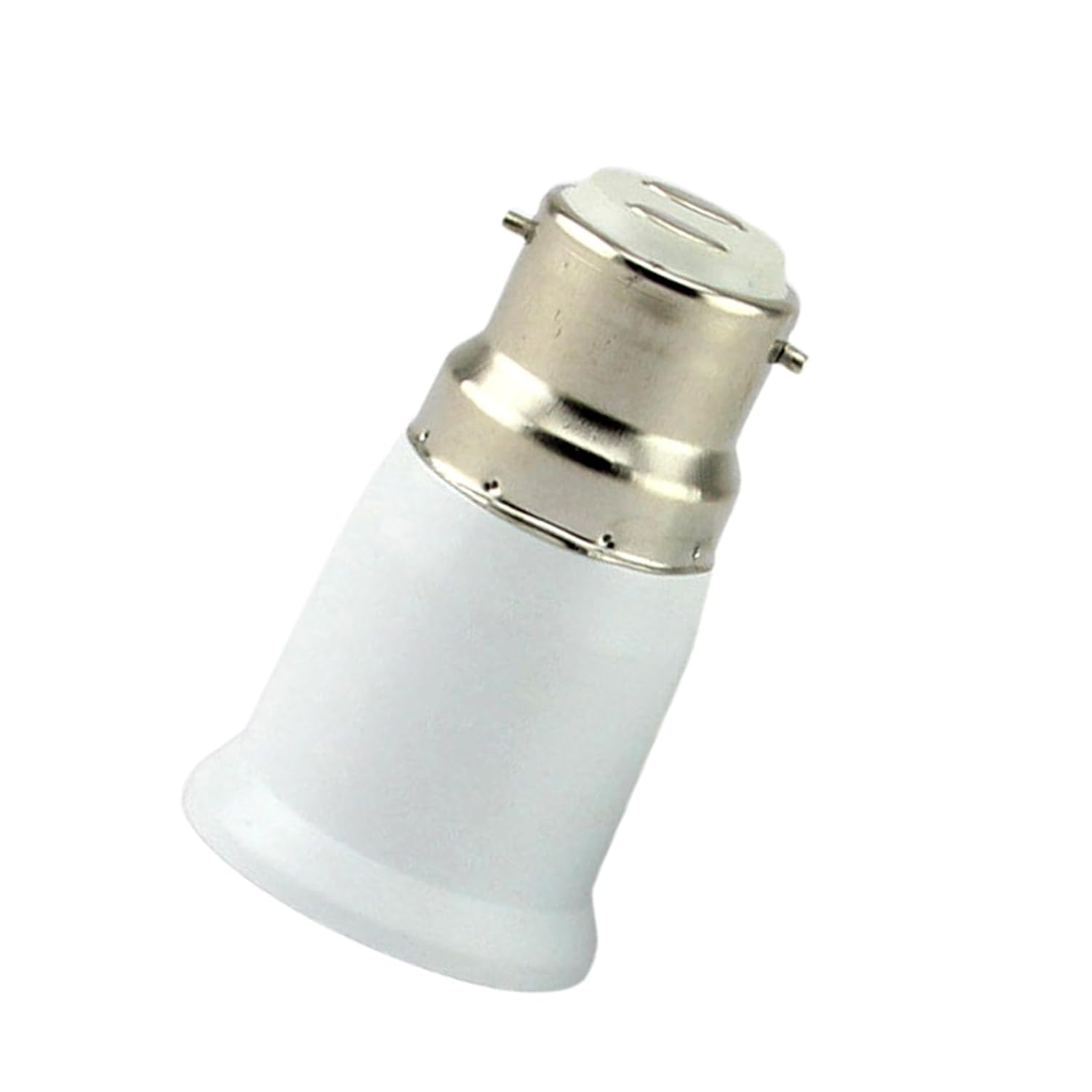 Light Bulb Socket Converter，B22 to E27 or E27 to B22 Socket Converter，Bulb Base Adapter,Voltage 100V-250V，Safe Anti-Aging，Suitable for LED Bulbs, Incandescent Lamps and CFL Bulbs image number 6