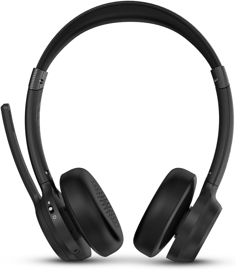 SPC Dreamer 2 Pro Wireless Bluetooth Headphones | 50H Battery | Noise Cancelling (ENC) | Simultaneous Dual Connection | Google Fast Pair | Built-In Microphone | Compatible with Teams, Black image number 4