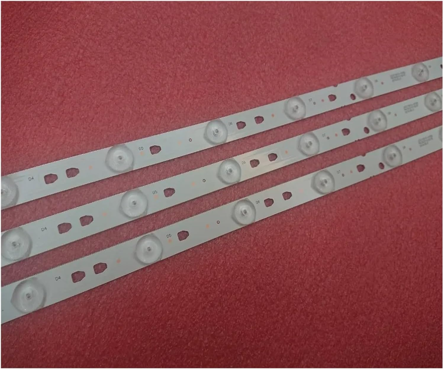 LED Backlight Strip 10LED for Tele.Fun/Ken TF-LED32S41T2 LED315D10-ZC14-07(A)(B) 32PAL535 151020B3 31500MC1 170118B2 31500MA9 (Color : 3Pcs for 1 TV) - 15Pcs For 5 Tv image number 2