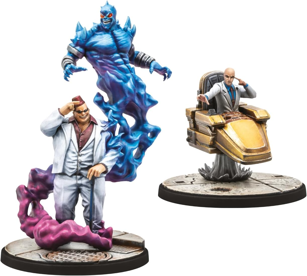 Atomic Mass Games Marvel Crisis Protocol Miniatures Game Professor X and Shadow King Board Game, Multicolor