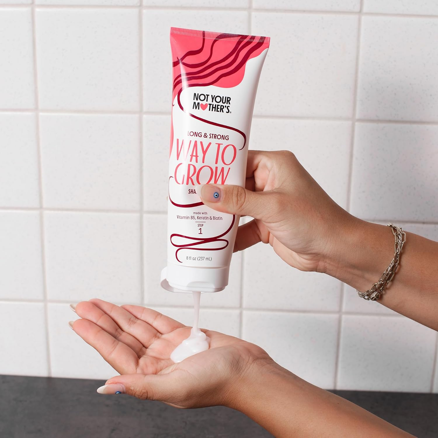 Not Your Mother'S Way to Grow Damage Protecting Shampoo & Conditioner Duo Pack 8 Oz (1 of Each), for Longer Stronger Hair image number 3