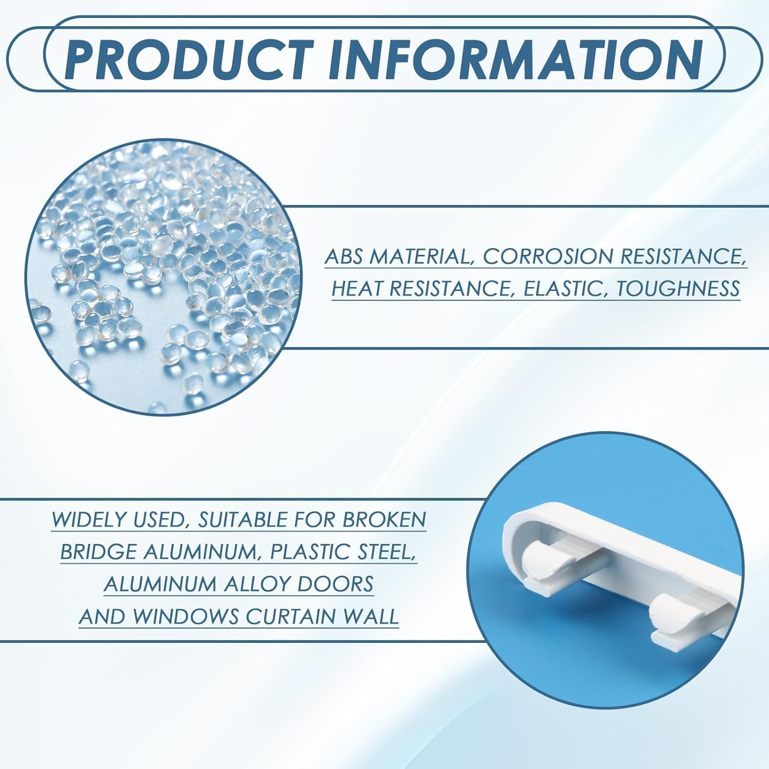 Xinghonyac 20 Pcs Weep Hole Covers, Window Drainage Cover Caps, Drainage Caps, Window Sill End Caps, Windows Sill Cover Hole Suitable for UPVC Window Fittings (White) image number 1