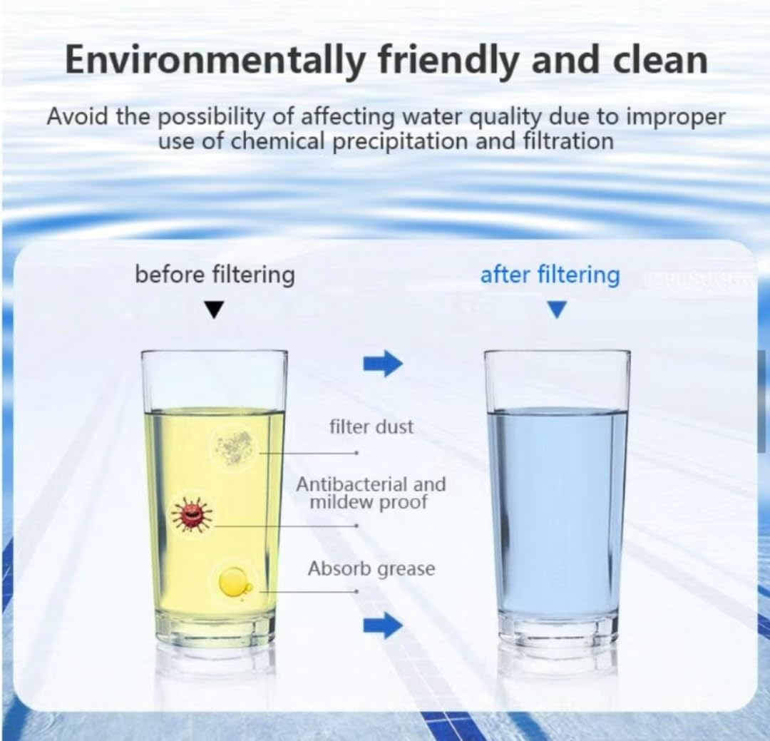 10 Pack Type VI Spa Filter Cartridges &ndash; Replacement Hot Tub Filters Compatible with Lay-Z-Spa, Coleman Saluspa, 90352E, 58323, 58324, 58323E, 90427E &ndash; Pool & Spa Pump Filter Cartridge image number 2