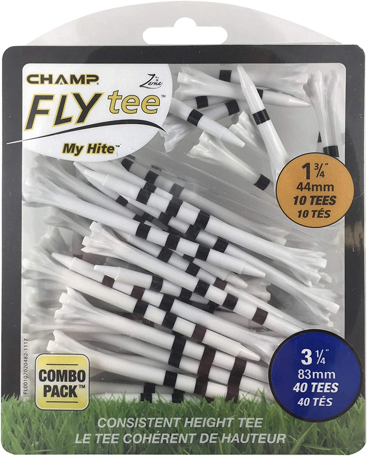 Champ Zarma Flytee My Hite 3-1/4" & 1-3/4" Combo Pack