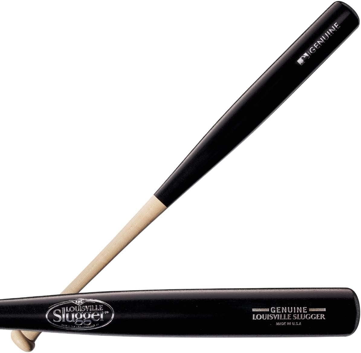 Louisville Slugger Youth Genuine Y125 Natural-Black Baseball Bat image number 3