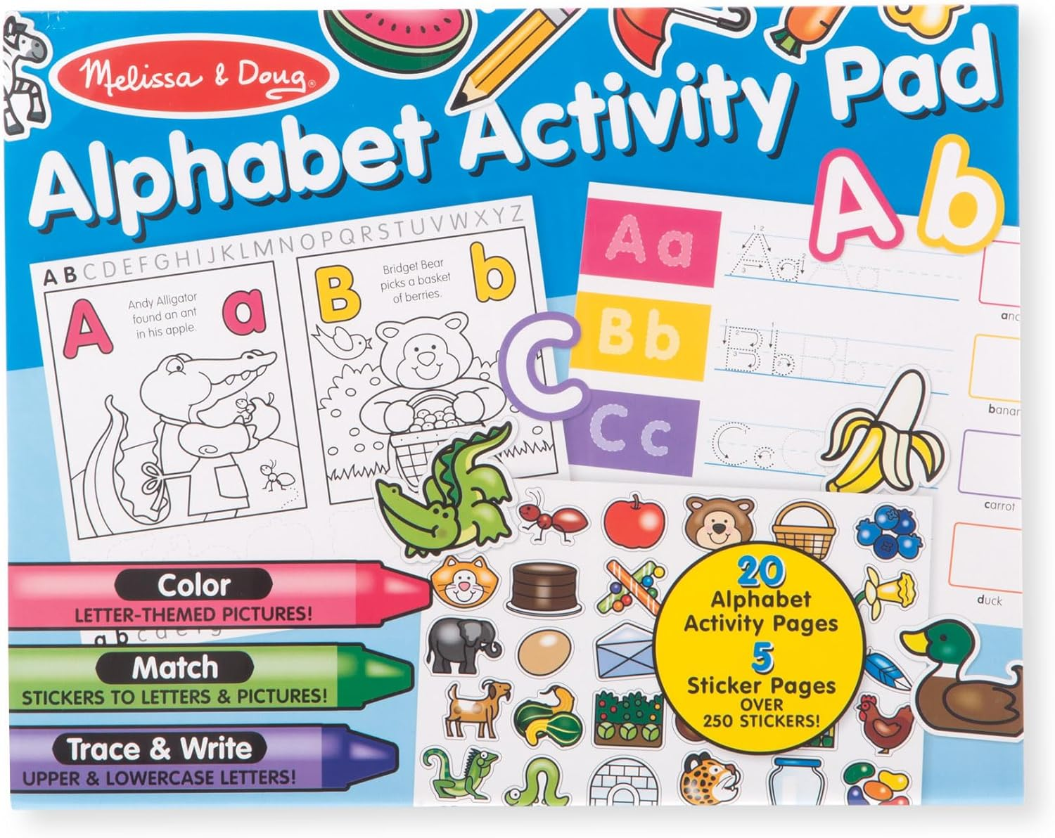 Melissa and Doug - Alphabet Activity Pad image number 5