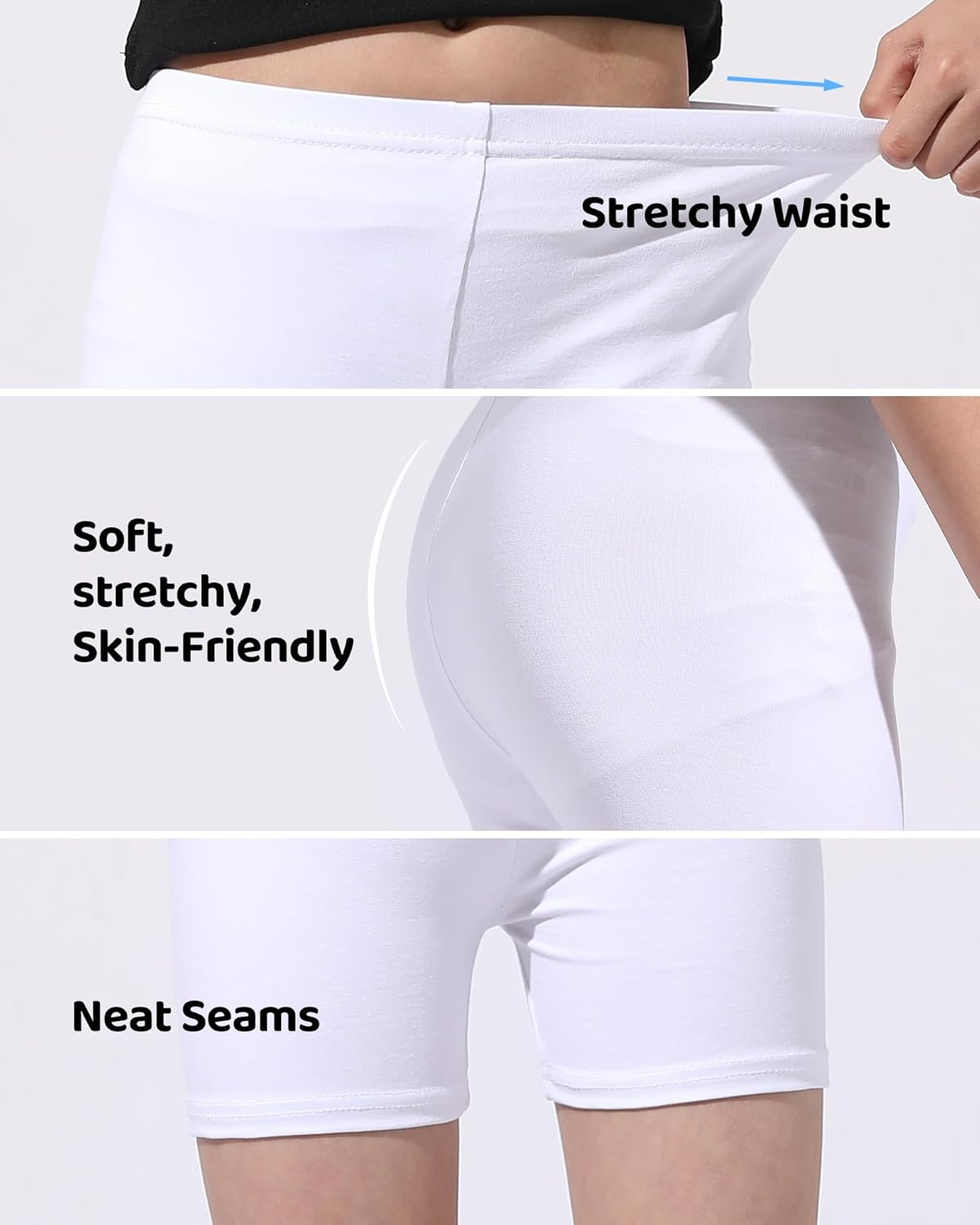 CHUNG Toddler Little Girls Kids Briefs Panties Soft Cotton Boyshort Underwear Pack Big Girl Daily Cute Pattern image number 3