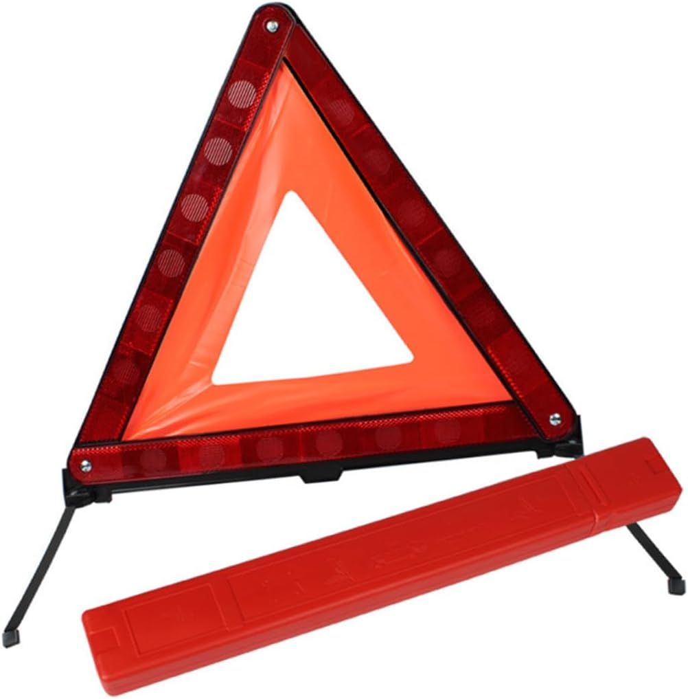 Warning Triangle Reflective Road Safety Sign Triangle Warning Sign for Car Emergency Use Roadside image number 3