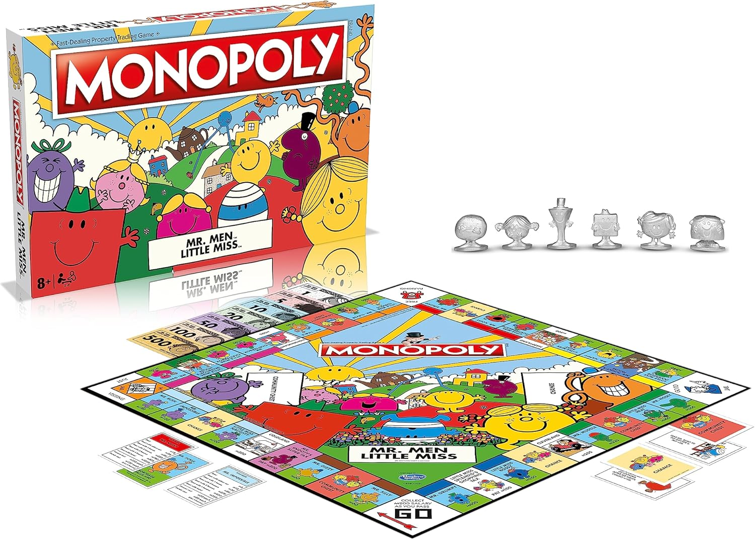 Monopoly Mr Men Little Miss Board Game, This New Edition of Hasbro'S Classic Board Game Monopoly Is Perfect for 2&ndash;6 Players Aged 8 and Up