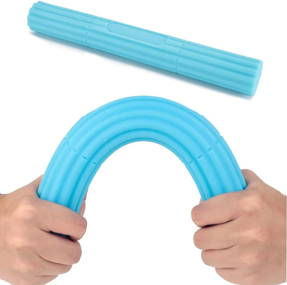Flex Therapy Bar,Tennis Elbow Therapy Bar,Relieve Tendonitis Pain & Improve Grip Strength,Resistance Bar for Golfers Elbow, Tendonitis, Wrist, Forearms Pain Relief