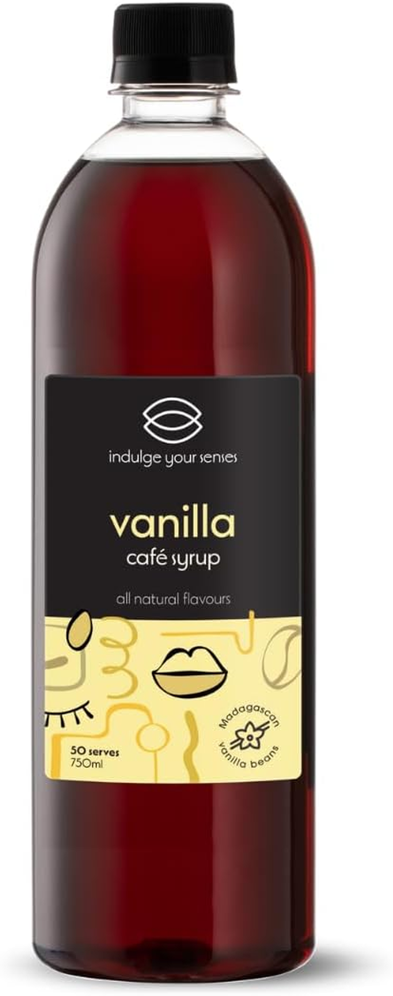 Indulge Your Senses Madagascan Vanilla Syrup 750Ml