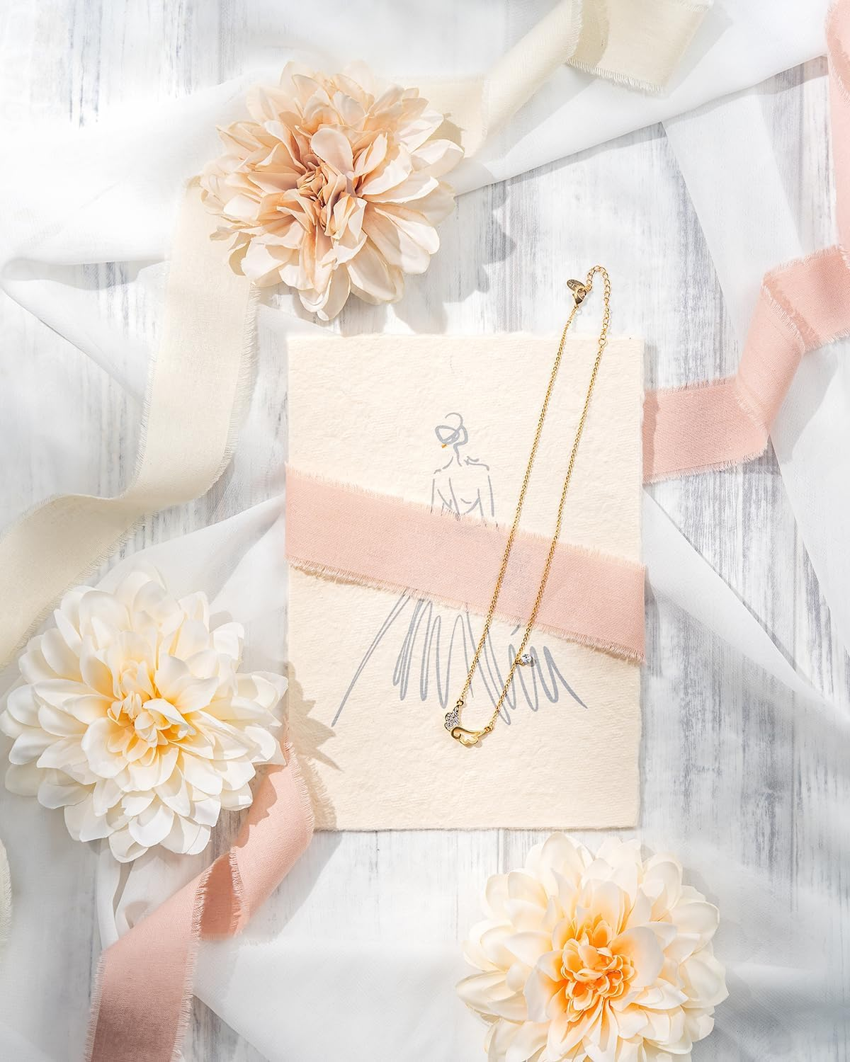 Blue Fringe Ribbon for Gift Wrapping Gift Ribbon Thick Fabric Ribbon Frayed Ribbon Cotton Gift Wrap Ribbon image number 5