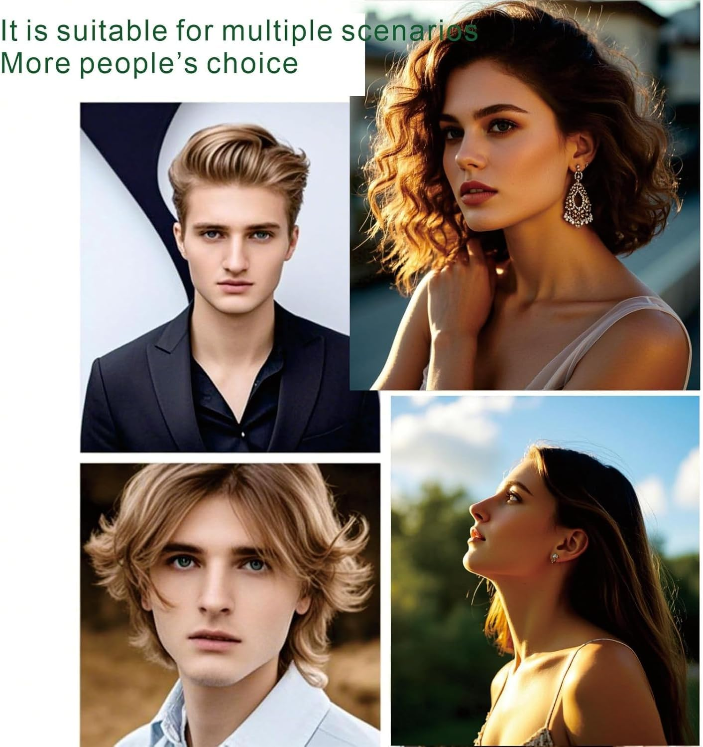 Bamboo Hair Brush for Hair Growth Kit &ndash; Natural Bamboo Bristles Wooden Paddle Brush, Scalp Massage & Detangling for Women, Men & Kids, All Hairs Types, Ergonomic Handle